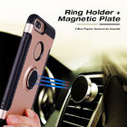 2018 newest 360 degree shockproof mobile phone case for iPhone XR XS with ring holder and magnetic plate