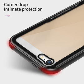 Hot Selling Hybrid PC Glass Back Case Cover For Apple IPhone SE