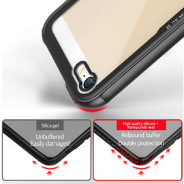 Hot Selling Hybrid PC Glass Back Case Cover For Apple IPhone SE
