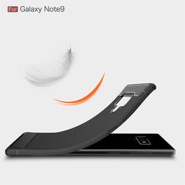 carbon fiber silicone phone case for Samsung Note 9