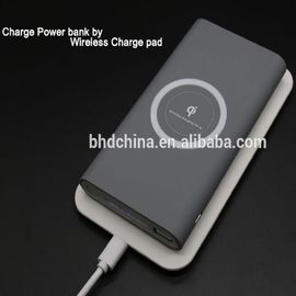 2017 Latest Product wholesales QI Wireless charger Power Bank 10000mah for iphone