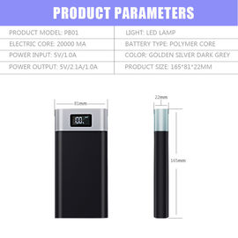 Sample Factory new High capacity mobile power bank supply mobile charger power bank 20000mah