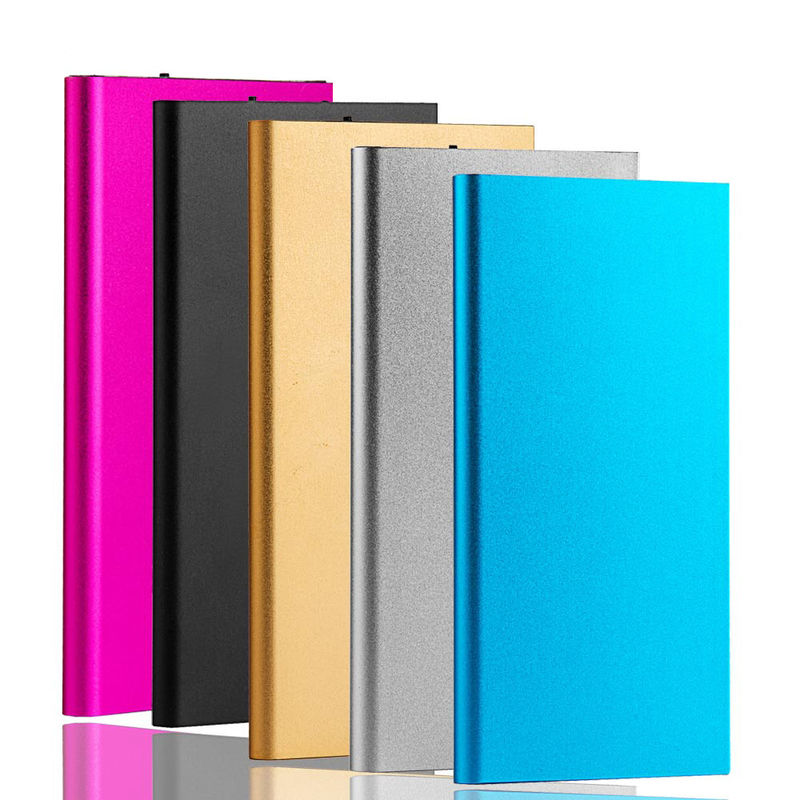 Best gift super silm colorful power bank portable mobile phone charger for free sample